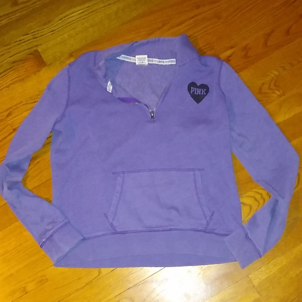 Victoria secret half zip pullover